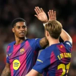 Marcus Rashford report after the win for Barcelona against Olympiacos